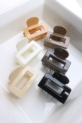 Rectangle Muted Claw Clip 1