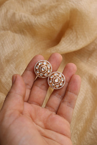 Small Polki AD Studs