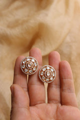Small Polki AD Studs