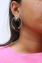 Haathi Two Tone Earrings