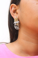 Kairi Two Tone Earrings