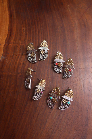 Kairi Two Tone Earrings