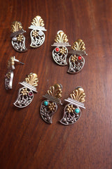 Kairi Two Tone Earrings