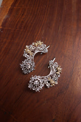 Two Tone Statement Bird Ear Cuff