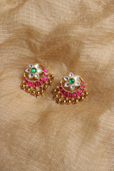 Jadau Chaand Star Studs