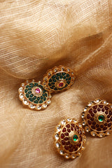 Kundan Jaali Studs