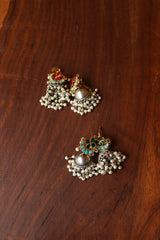 GS Fusion Chaand Small Jhumkas