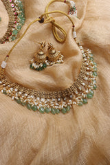Jadau Antique Squares Necklace
