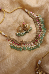 Jadau Antique Squares Necklace