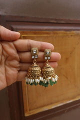 Jadau Antique Squares Necklace