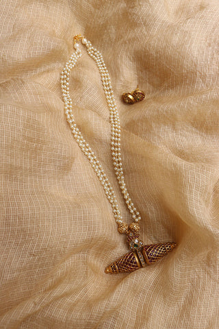 Dholak Pendant set