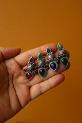 Tear Drop Sphere studs