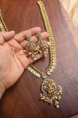 Lakshmi Peacock Long Coin Set