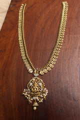 Lakshmi Peacock Long Coin Set