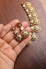 Ruby Flower Circles Short Set