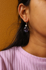 Square Curve Hook Earrings