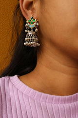 GS Fusion Chaand Small Jhumkas