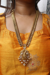 Lakshmi Peacock Long Coin Set