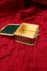 Kundan Haathi KumKum Box