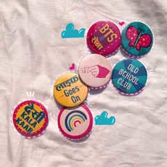 Badges Pack of 3