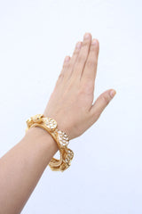 Paisley Kundan Elegant Set of 2 Kadas