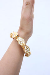 Paisley Kundan Elegant Set of 2 Kadas