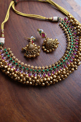 Tear Drop Cluster Antique Set