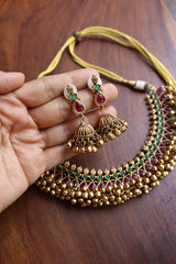 Tear Drop Cluster Antique Set