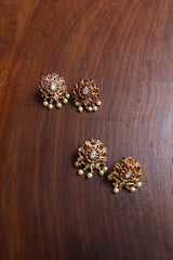 Matte Lotus Studs