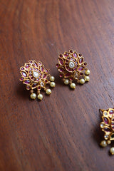 Matte Lotus Studs