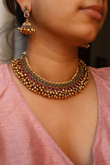 Tear Drop Cluster Antique Set