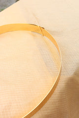 Plain Gold Waist Belt