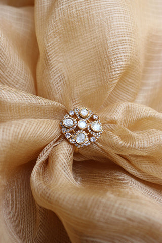 Moissanite AD Small Finger Ring