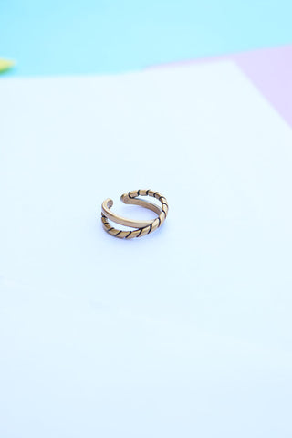 Cross Finger Ring