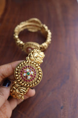 Peacock Flower Screw style Bangles