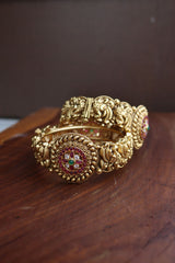 Peacock Flower Screw style Bangles