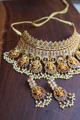 Ganesha Matte Choker