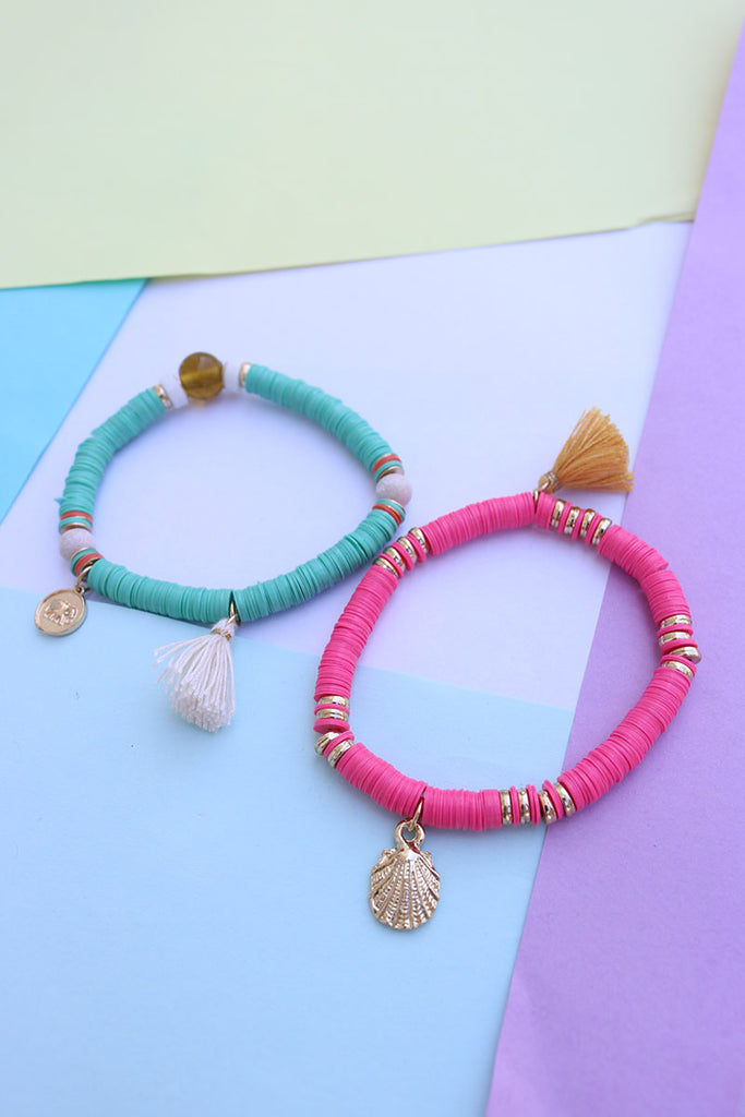 Set of 2 Beads Bracelet