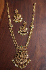 Matte Lakshmi Peacock long Set