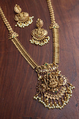 Matte Lakshmi Peacock long Set