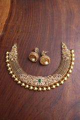 Exquisite AD Jali Necklace Set
