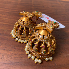 Matte AD Bird Jhumkas