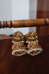 Matte Ganesha Jhumkas