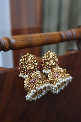 Matte Ganesha Jhumkas