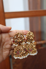 Matte Ganesha Jhumkas