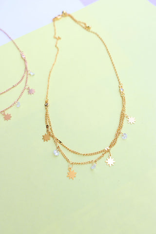 Dainty Shooting Star Choker