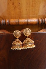 Lakshmi Coin Statement Jhumkas