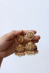 Lakshmi Coin Statement Jhumkas