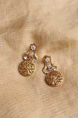 Peacock Cutwork Earrings