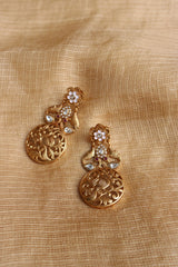 Peacock Cutwork Earrings